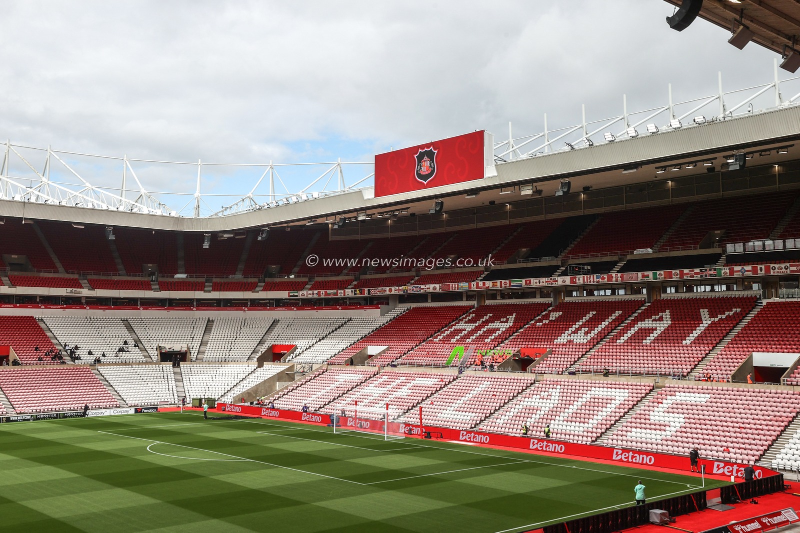 A general view of Stadium Of Light ahead of the Premier League match Sunderland vs Fulham at Stadium Of Light, Sunderland, United Kingdom on 30 August 2026

(Photo by Alfie Cosgrove/News Images)