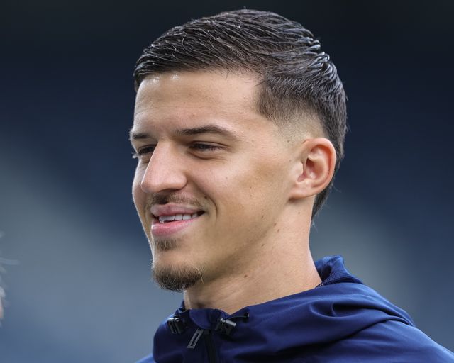 Tarik Muharemovic of Leeds United arrives during the Premier League match Leeds United vs Brentford at Elland Road, Leeds, United Kingdom on 30 August 2026

(Photo by Mark Cosgrove/News Images)