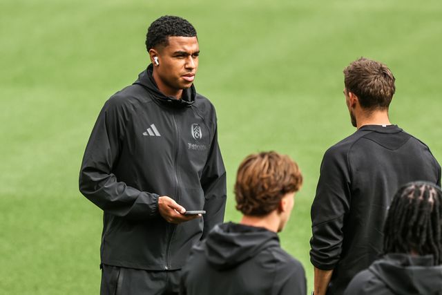 Shea Charles of Fulham arrives during the Premier League match Sunderland vs Fulham at Stadium Of Light, Sunderland, United Kingdom on 30 August 2026

(Photo by Alfie Cosgrove/News Images)