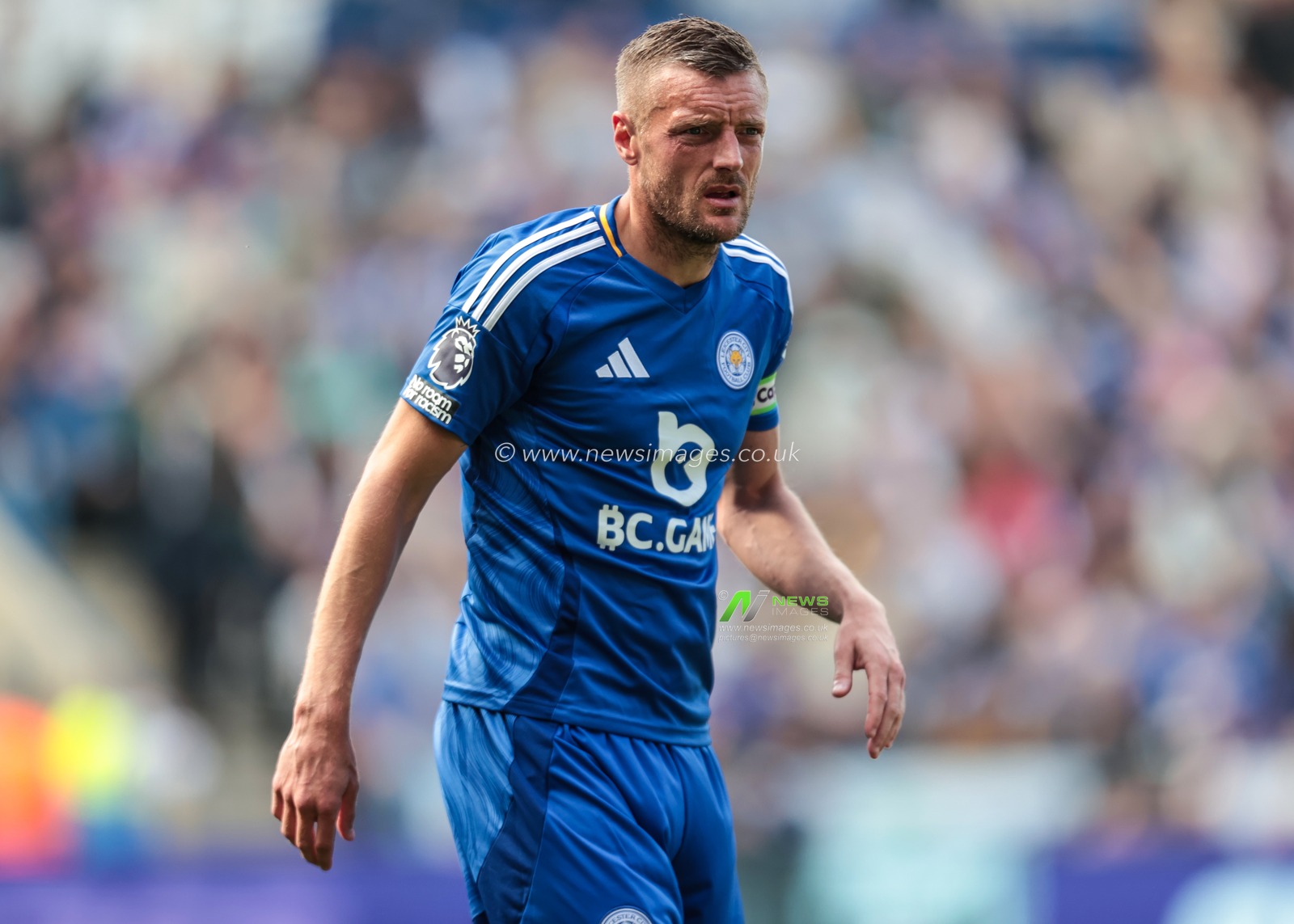 Jamie Vardy of Leicester City during the Premier League match Leicester City vs Ipswich Town at King Power Stadium, Leicester, United Kingdom, 18th May 2025

(Photo by Richard Bierton/News Images)