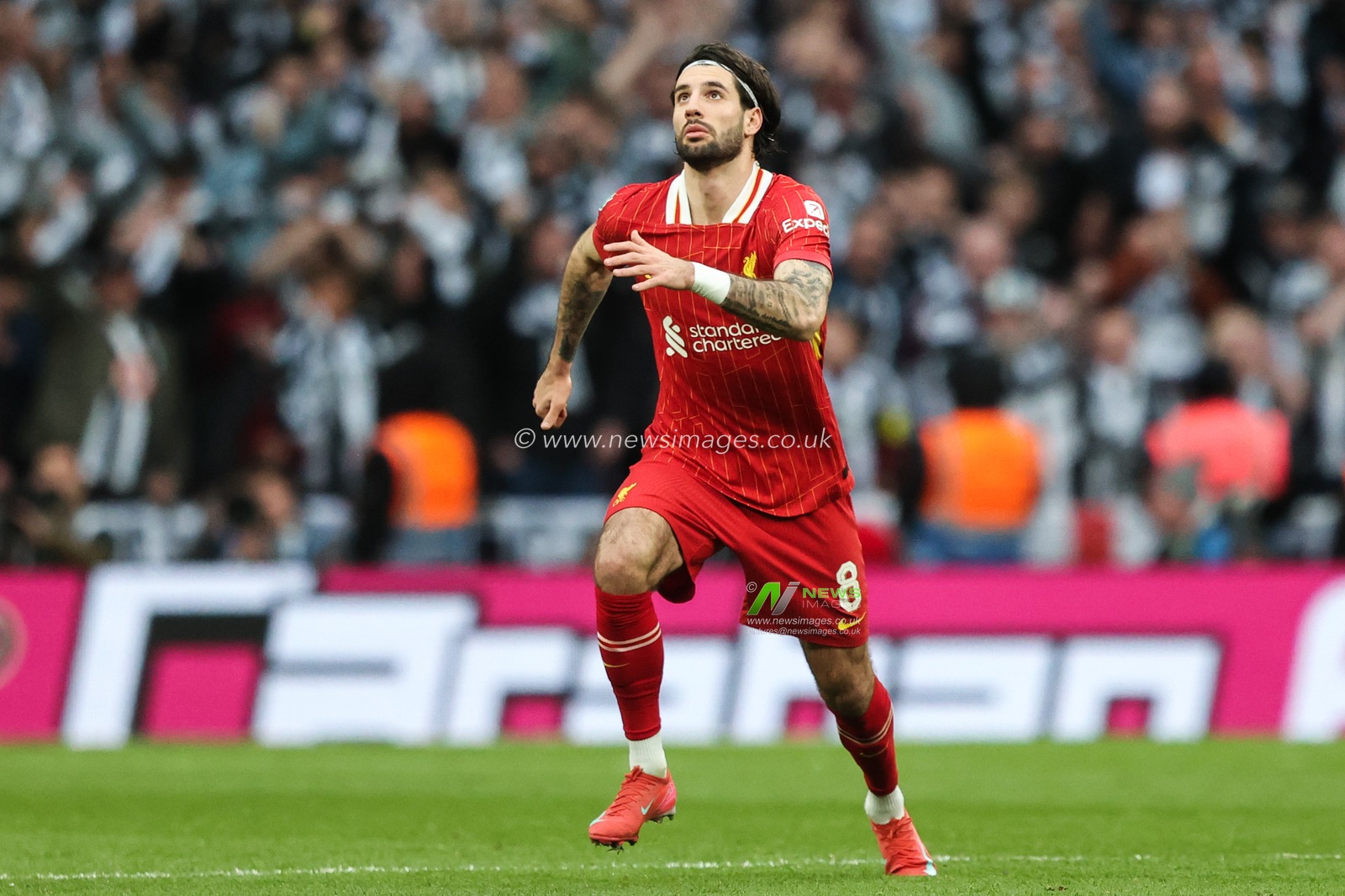 Dominik Szoboszlai of Liverpool during the Carabao Cup Final match Liverpool vs Newcastle United at Wembley Stadium , London, United Kingdom, 16th March 2025

(Photo by Alfie Cosgrove/News Images)