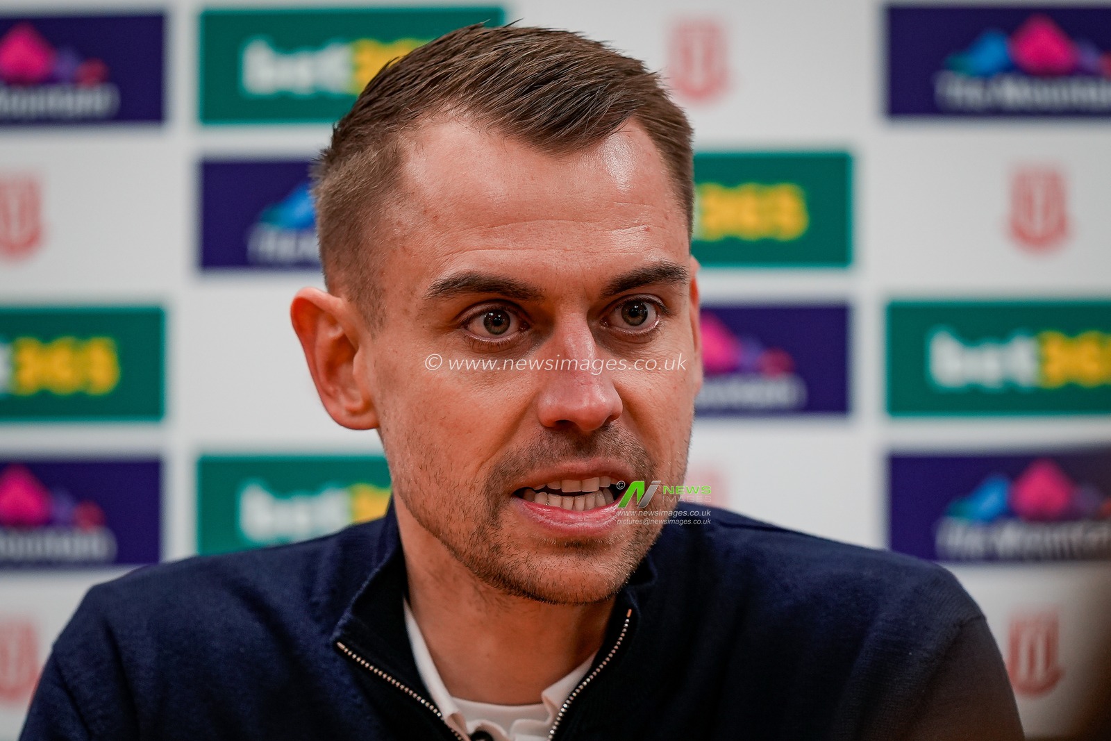 Tonda Eckert manager of Southampton in the manager post-match press conference during the Sky Bet Championship match Stoke City vs Southampton at Bet365 Stadium, Stoke-on-Trent, United Kingdom, 31st January 2026

(Photo by Maynard Manyowa/News Images)