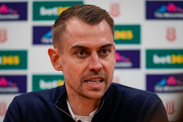 Tonda Eckert manager of Southampton in the manager post-match press conference during the Sky Bet Championship match Stoke City vs Southampton at Bet365 Stadium, Stoke-on-Trent, United Kingdom, 31st January 2026

(Photo by Maynard Manyowa/News Images)