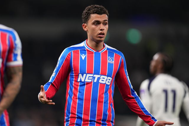 Brennan Johnson of Crystal Palace during the Premier League match Tottenham Hotspur vs Crystal Palace at Tottenham Hotspur Stadium, London, United Kingdom on 05 March 2026

(Photo by Harvey Murphy/News Images)