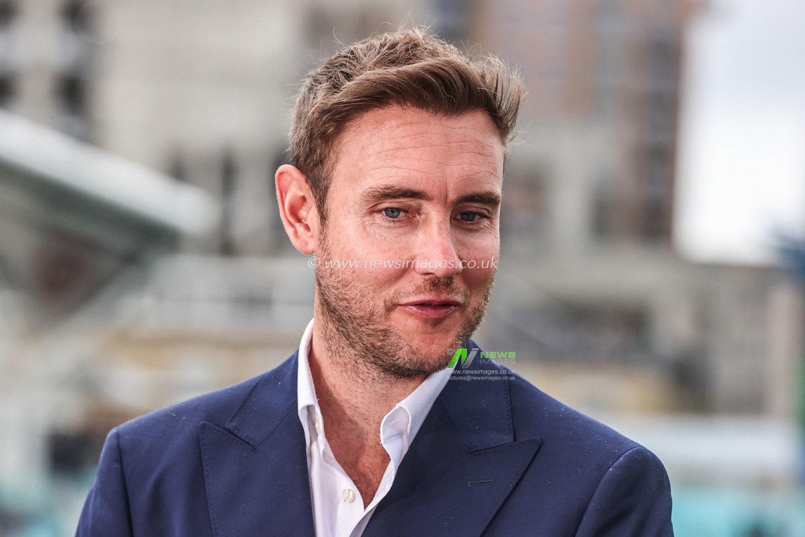 Stuart Broad CBE speaks on Sky Sports ahead of the game during the Rothesay 5th Rothesay Test Day 1 Match England v India at The Kia Oval, London, United Kingdom, 31st July 2025

(Photo by Alfie Cosgrove/News Images)