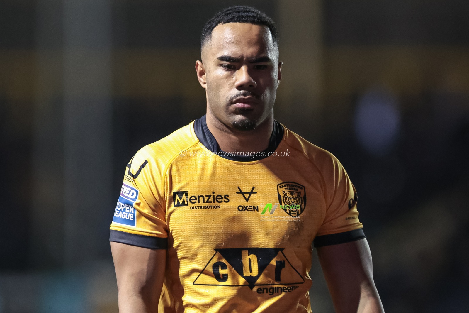 Jason Qareqare of Castleford Tigers during the Betfred Super League Round 3 match Castleford Tigers vs Huddersfield Giants at OneBore Stadium, Castleford, Untied Kingdom on 27 February 2026

(Photo by Mark Cosgrove/News Images)