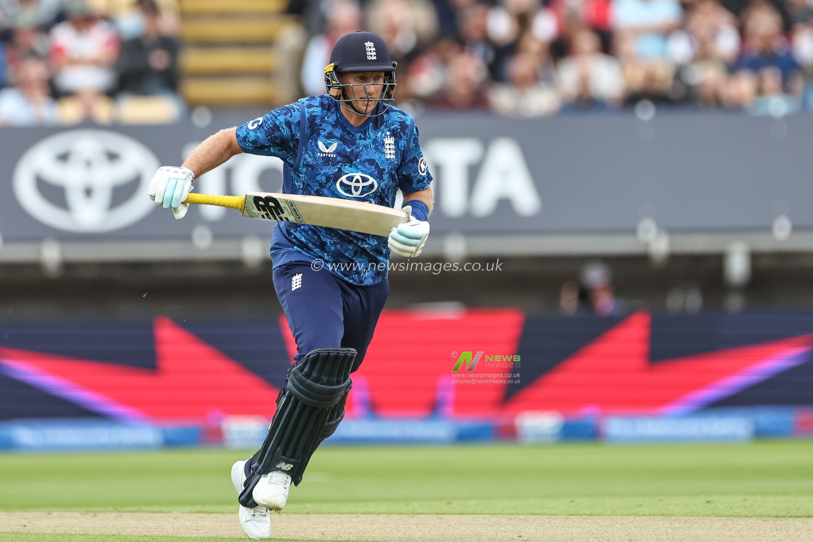 Joe Root of England makes one run during the 1st Metro Bank ODI England vs West Indies at Edgbaston, Birmingham, United Kingdom, 29th May 2025

(Photo by Mark Cosgrove/News Images)