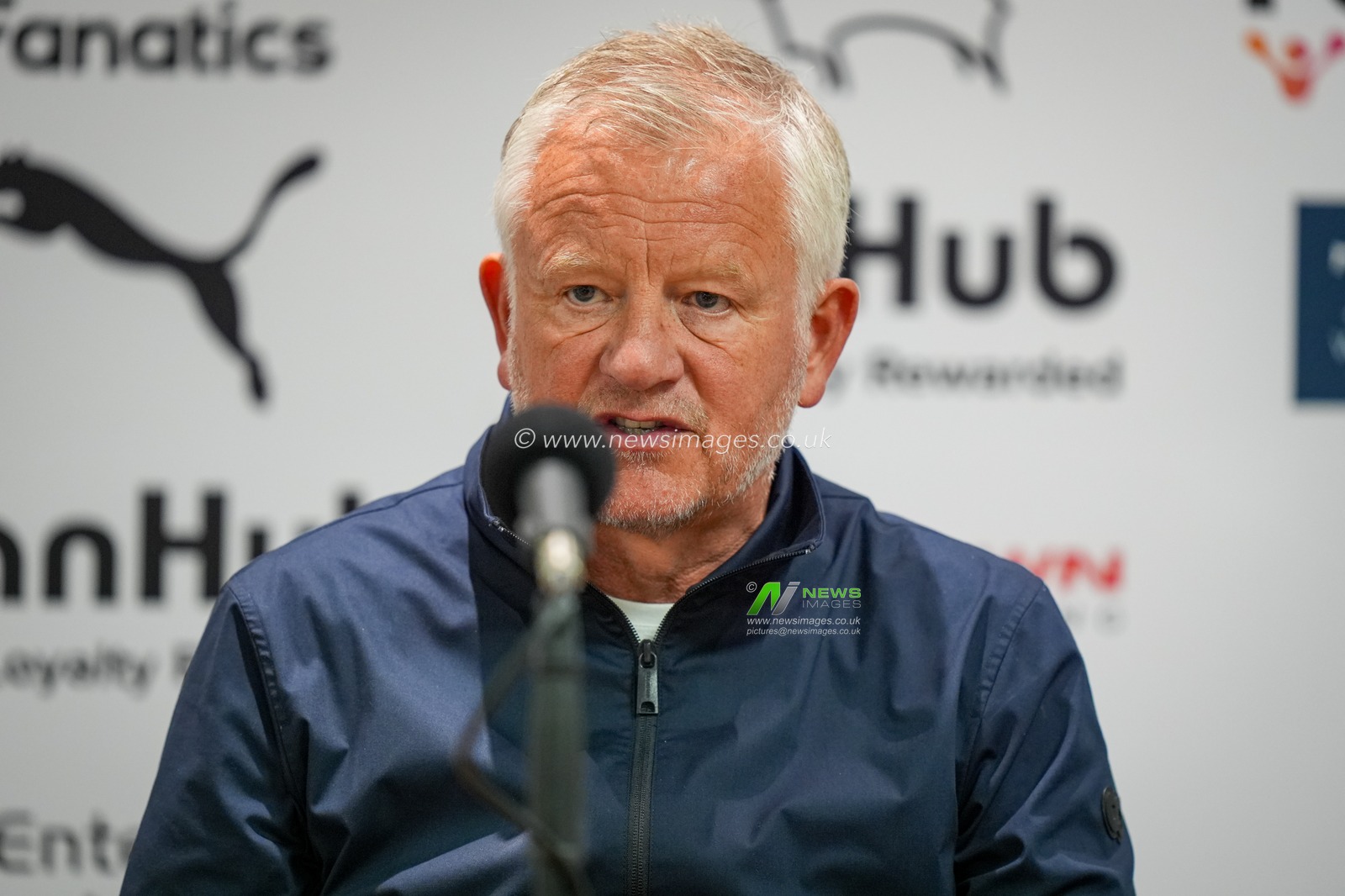 Chris Wilder manager of Sheffield United in the manager post match press conference during the Sky Bet Championship match Derby County vs Sheffield United at Pride Park Stadium, Derby, United Kingdom on 02 May 2026

(Photo by Maynard Manyowa/News Images)