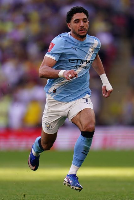 Omar Marmoush of Manchester City during the Emirates FA Cup Semi-Final match Manchester City vs Southampton at Wembley Stadium, London, United Kingdom on 25 April 2026

(Photo by Harvey Murphy/News Images)