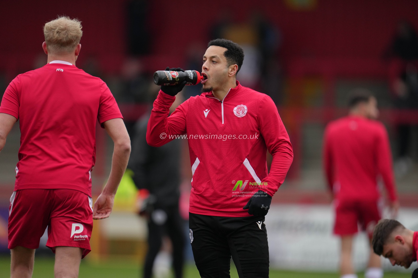 Elliott List of Stevenage training ahead of the Sky Bet League 1 match Stevenage vs Exeter City at Lamex Stadium, Stevenage, United Kingdom, 1st February 2025

(Photo by Harvey Murphy/News Images)
