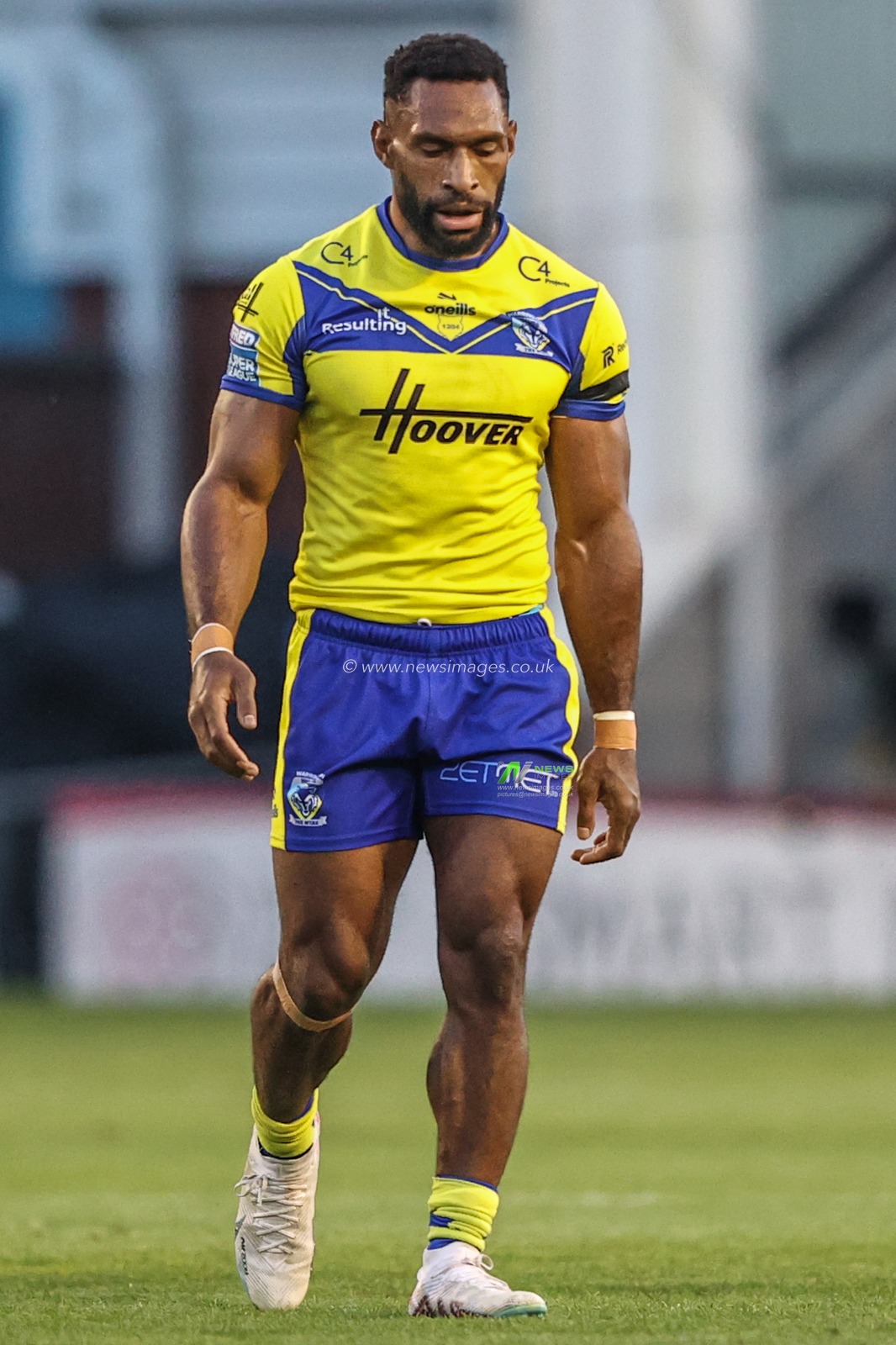 Rodrick Tai of Warrington Wolves during the Betfred Super League Round 9 match Warrington Wolves vs St Helens at Halliwell Jones Stadium, Warrington, United Kingdom, 24th April 2025

(Photo by Alfie Cosgrove/News Images)