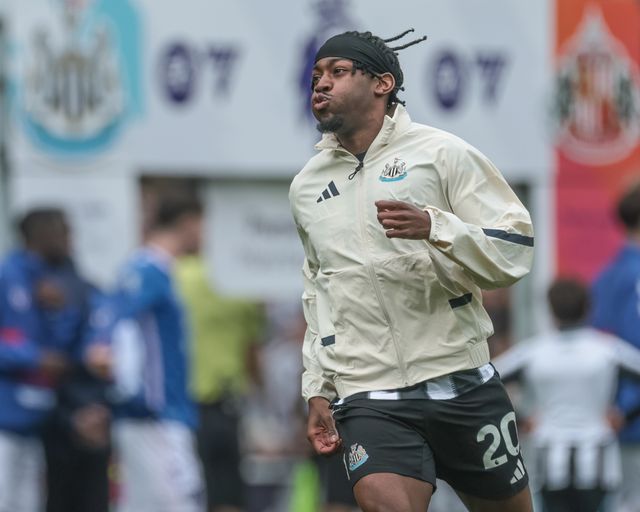 Anthony Elanga of Newcastle United during the Premier League match Newcastle Untied vs Sunderland at St. James's Park, Newcastle, United Kingdom on 22 March 2026

(Photo by Mark Cosgrove/News Images)
