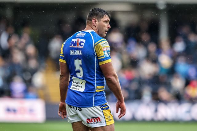 Ryan Hall of Leeds Rhinos during the Betfred Super League Round 8 match Leeds Rhinos vs Huddersfield Giants at Headingley Stadium, Leeds, United Kingdom, 18th April 2025

(Photo by Alfie Cosgrove/News Images)