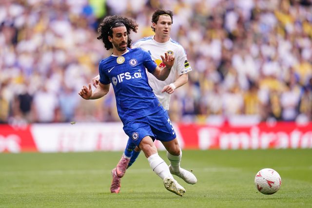during the Emirates FA Cup Semi-Final match Chelsea vs Leeds United at Wembley Stadium, London, United Kingdom on 26 April 2026

(Photo by Harvey Murphy/News Images)