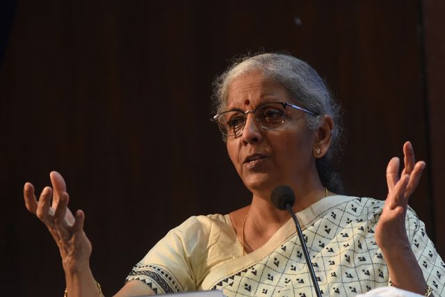 Union Finance Minister Nirmala Sitharaman on September 18,2025 made it clear that the Centre was not considering any compensation to states for potential revenue loss arising from the latest Goods and Services Tax (GST) rate cuts, stressing that the impact will be shared equally and given the devolution of taxes, while the Centre's share will be even smaller.

The opposition was putting pressure on the BJP-led central government, seeking compensation of potential revenue loss from GST rationalisation.

Speaking at a BJP-organised discussion on GST in Kolkata, Sitharaman said that during the GST Council meeting, several states, particularly those governed by opposition parties, raised concerns over the proposal to reduce rates, and asked what would happen if they led to revenue losses and how that gap could be filled.Photo by Debajyoti Chakraborty.(Photo: Debajyoti Chakraborty/News Images)