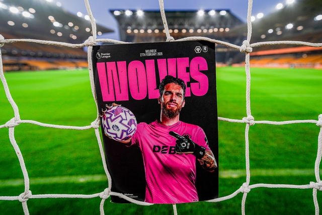 Wolverhampton Wanderers goalkeeper Jose Sa in the match day program during the Premier League match Wolverhampton Wanderers vs Aston Villa at Molineux, Wolverhampton, United Kingdom on 27 February 2026

(Photo by Maynard Manyowa/News Images)