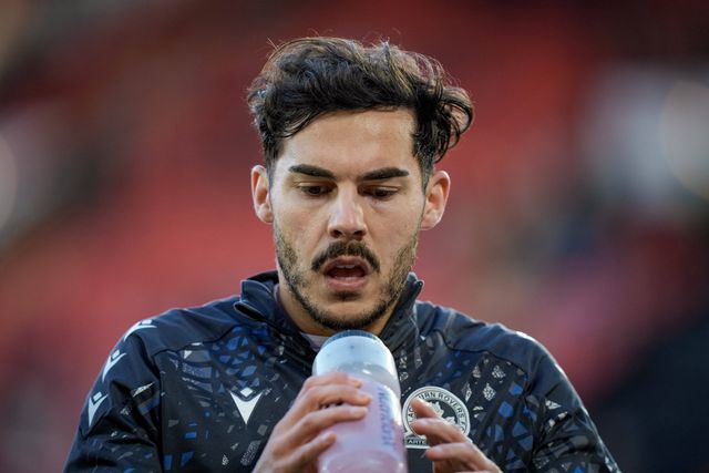 Yuri Ribeiro of Blackburn Rovers in the pregame warmup session  during the Sky Bet Championship match Sheffield United vs Blackburn Rovers at Bramall Lane, Sheffield, United Kingdom on 22 April 2026

(Photo by Maynard Manyowa/News Images)