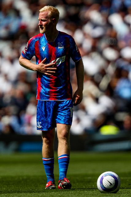 Will Hughes of Crystal Palace in action during the Premier League match Tottenham Hotspur vs Crystal Palace at Tottenham Hotspur Stadium, London, United Kingdom, 11th May 2025

(Photo by Izzy Poles/News Images)