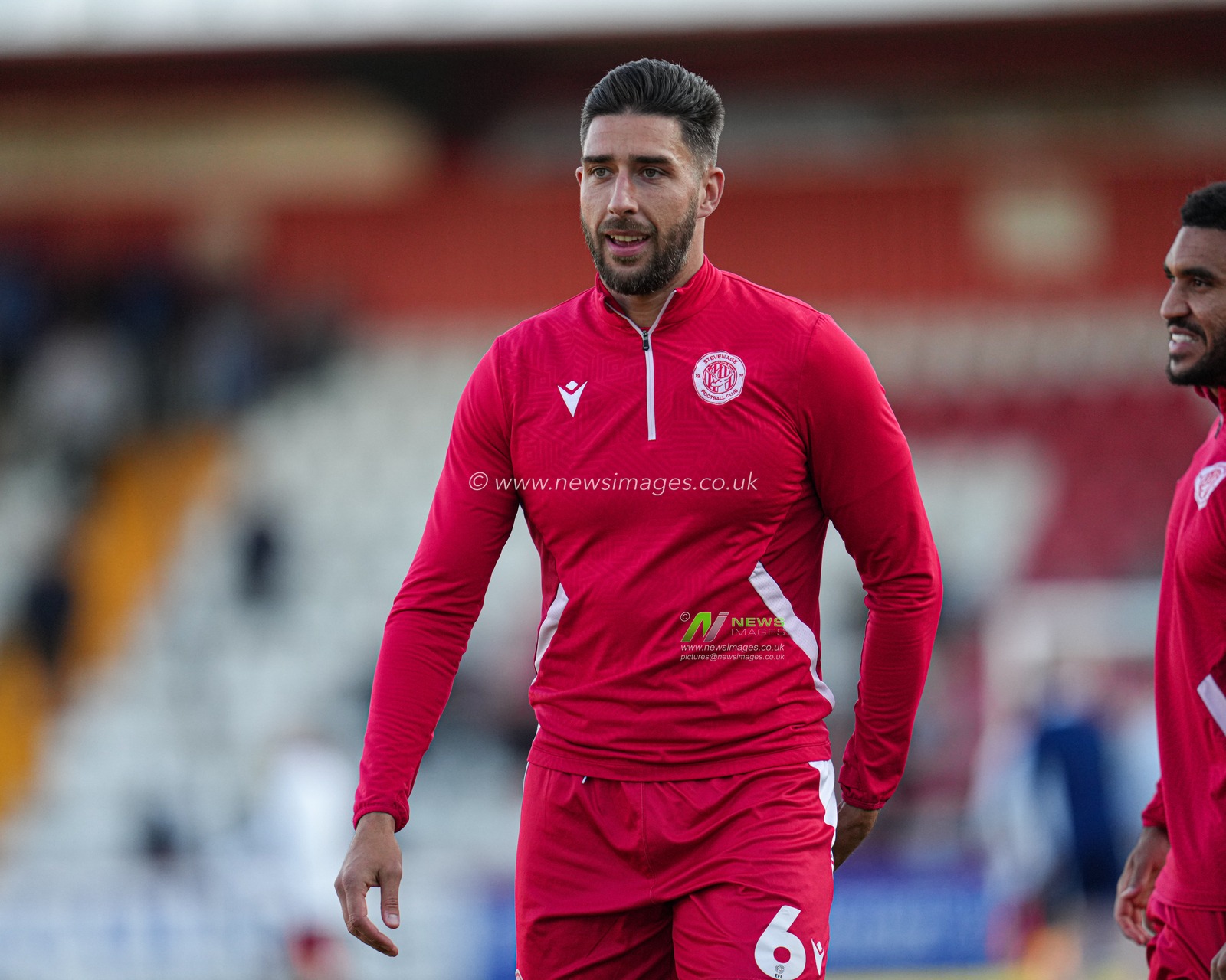 Dan Sweeney of Stevenage ahead of the Sky Bet League 1 match Stevenage vs Birmingham City at Lamex Stadium, Stevenage, United Kingdom, 24th April 2025

(Photo by Harvey Murphy/News Images)