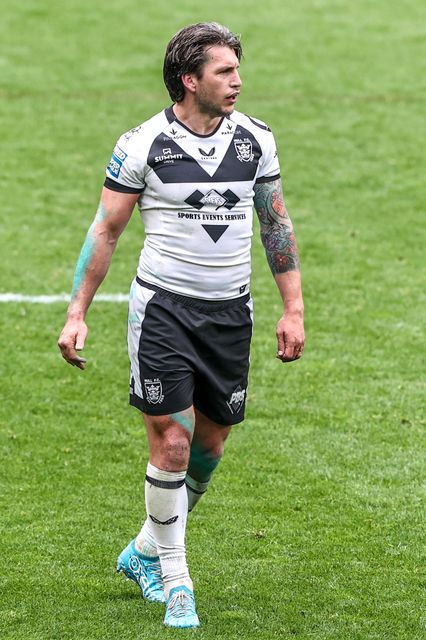 Tom Briscoe of Hull FC during the Betfred Super League round 10 match Hull FC vs Toulouse Olympique at MKM Stadium, Hull, United Kingdom on 03 May 2026

(Photo by Alfie Cosgrove/News Images)