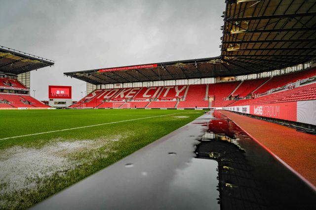 A general view of the pitch and stands during the Emirates FA Cup 4th Round  match Stoke City vs Fulham at Bet365 Stadium, Stoke On Trent, United Kingdom on 15 February 2026

(Photo by Maynard Manyowa/News Images)