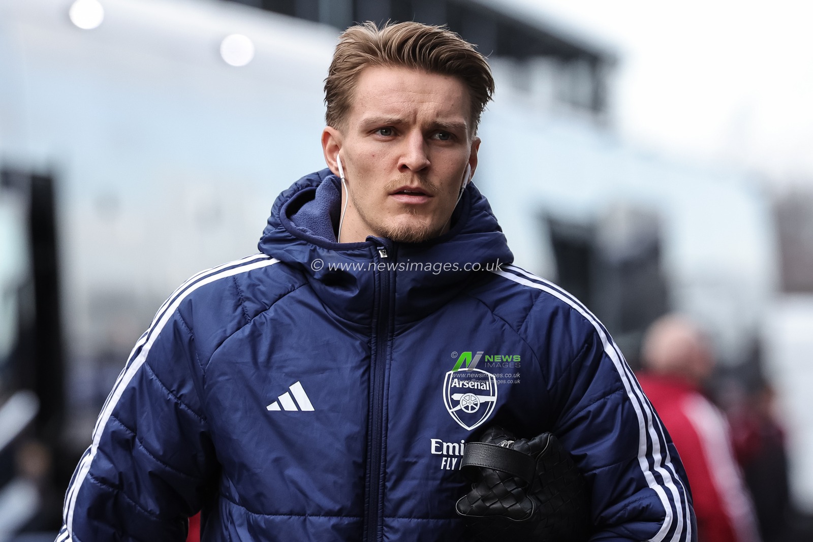 Martin Odegaard of Arsenal arrives during the Premier League match Leeds United vs Arsenal at Elland Road, Leeds, United Kingdom, 31st January 2026

(Photo by Mark Cosgrove/News Images)