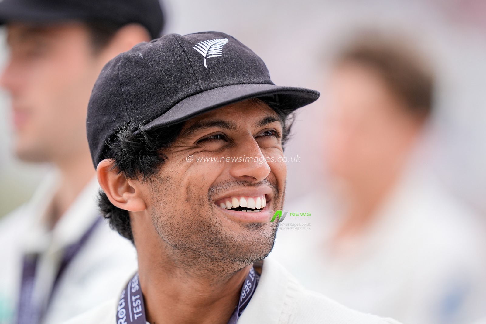 Rachin Ravindra of New Zealand  during the post match presentations during the 3rd Rothesay Test Match Day 5 match England vs New Zealand at Trent Bridge, Nottingham, United Kingdom on 29 June 2026

(Photo by Maynard Manyowa/News Images)