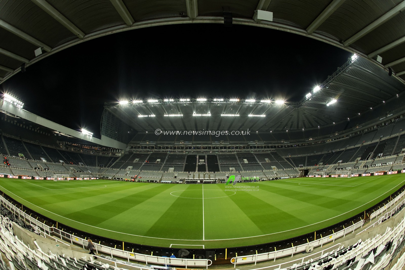 A general view of St. Jamesâ€™ Park ahead of the Premier League match Newcastle United vs Liverpool at St. James' Park, Newcastle, United Kingdom, 4th December 2024

(Photo by Mark Cosgrove/News Images)