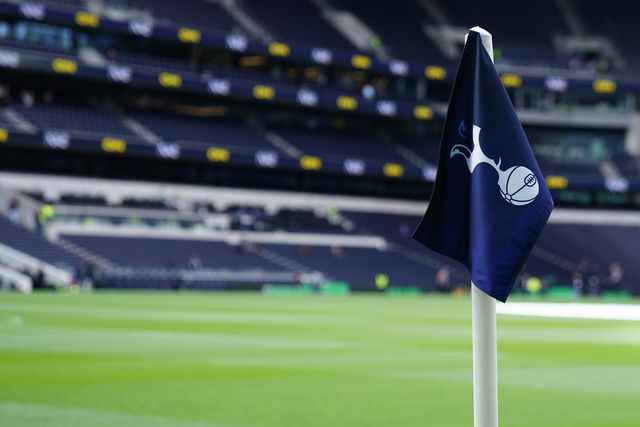 View of Tottenham hotspur corner flag ahead of the Premier League match Tottenham Hotspur vs Newcastle Untied at Tottenham Hotspur Stadium, London, United Kingdom on 29 August 2026

(Photo by Harvey Murphy/News Images)