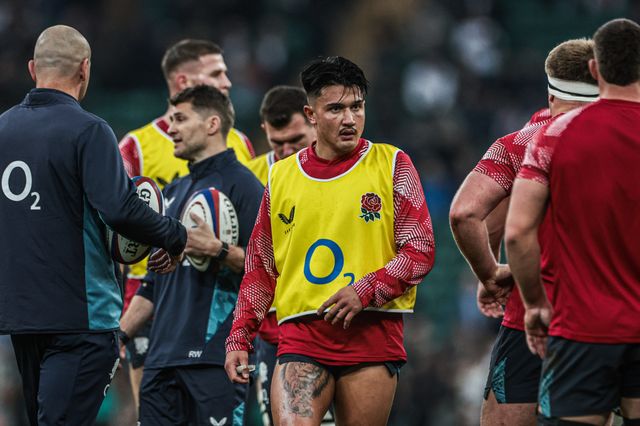 Freddie Steward of England during the Quilter Nations Series 2025 match England vs New Zealand at Allianz Stadium, Twickenham, United Kingdom, 15th November 2025

(Photo by Mark Cosgrove/News Images)

*** GER AUT SUI OUT ***