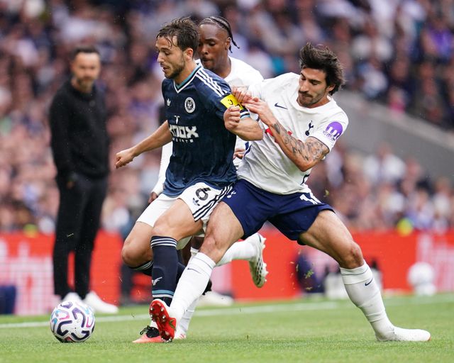 during the Premier League match Tottenham Hotspur vs Newcastle Untied at Tottenham Hotspur Stadium, London, United Kingdom on 29 August 2026

(Photo by Harvey Murphy/News Images)