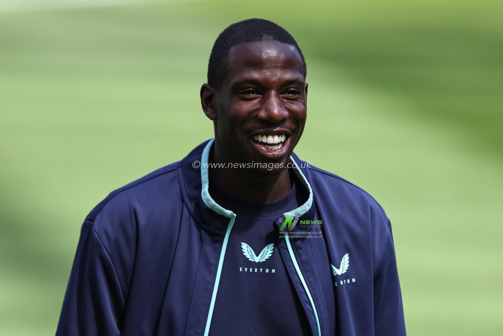 Abdoulaye DoucourÃ© of Everton arrives during the Premier League match Newcastle United vs Everton at St. James's Park, Newcastle, United Kingdom, 25th May 2025

(Photo by Mark Cosgrove/News Images)
