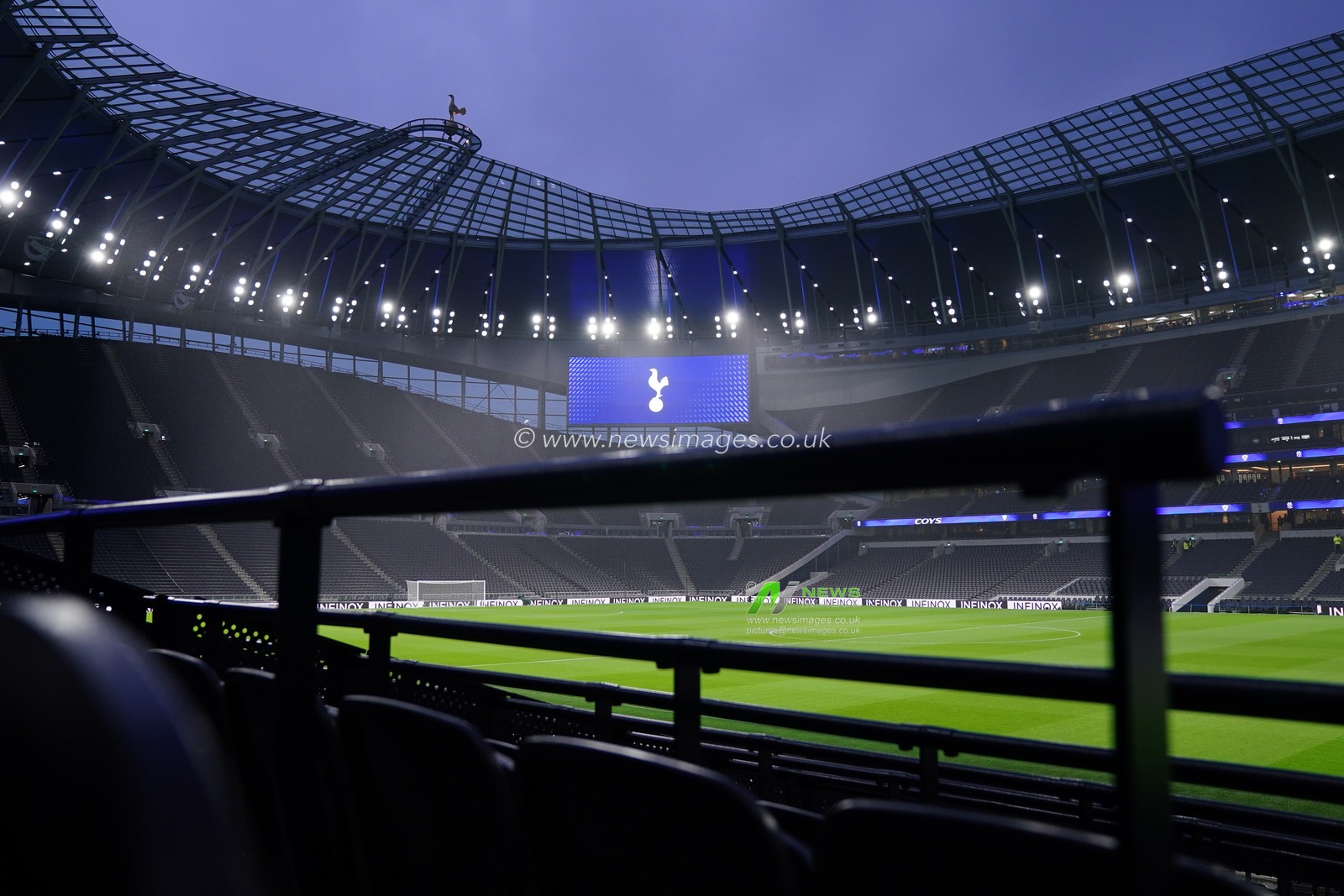 General view of the Tottenham Hotspur Stadium ahead of  the Premier League match Tottenham Hotspur vs Newcastle Untied at Tottenham Hotspur Stadium, London, United Kingdom on 10 February 2026

(Photo by Harvey Murphy/News Images)