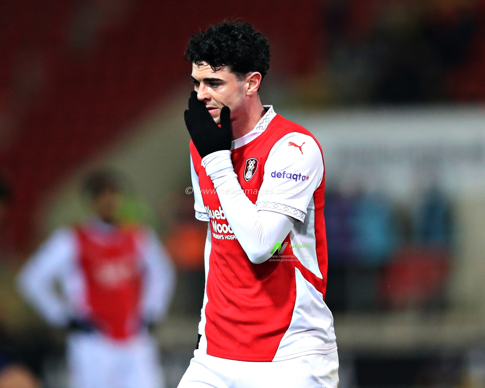 Joe Powell of Rotherham United during the Sky Bet League 1 match Rotherham United vs Wycombe Wanderers at New York Stadium, Rotherham, United Kingdom, 18th March 2025

(Photo by Sam Eaden/News Images)