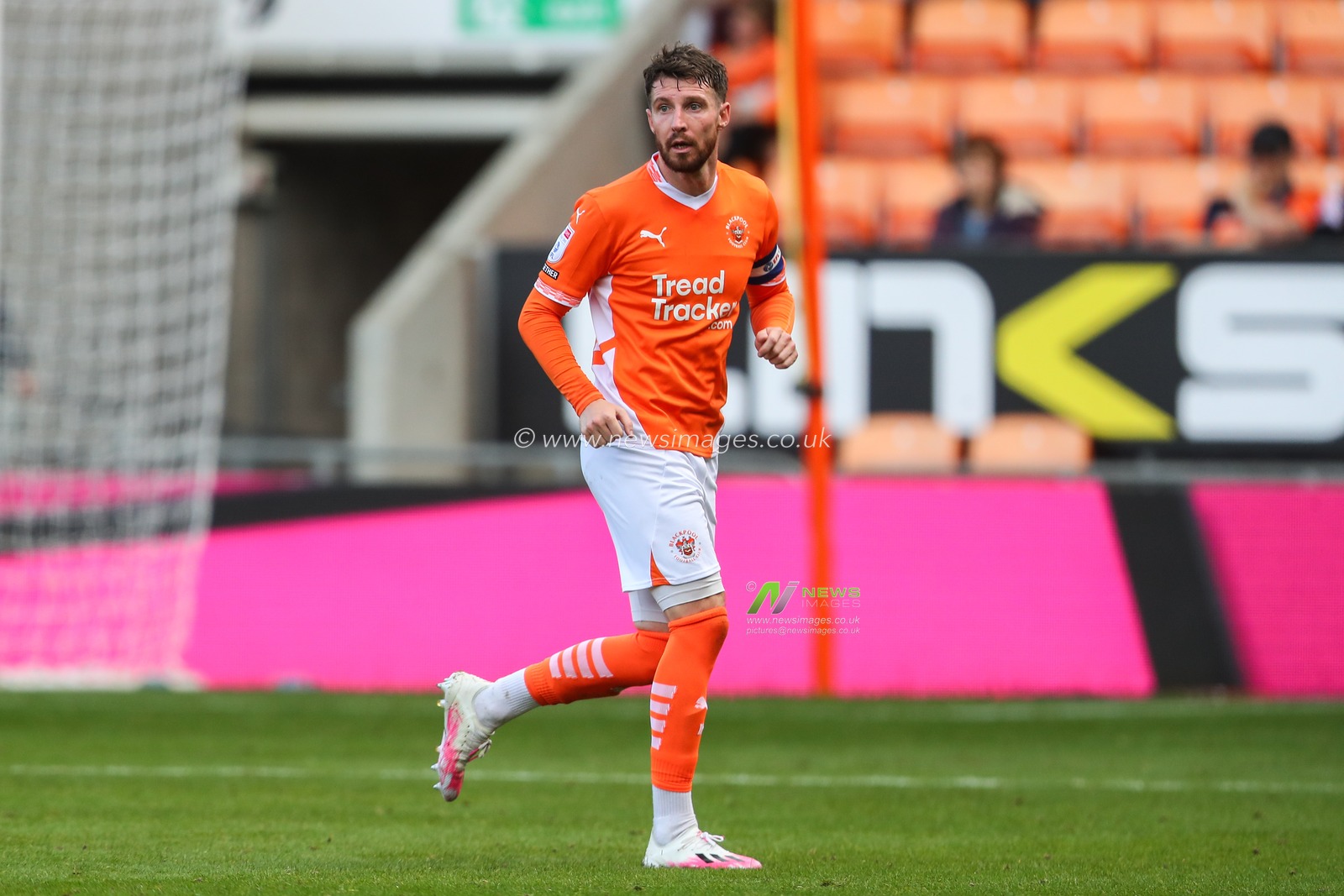 James Husband of Blackpool during the Sky Bet League 1 match Blackpool vs Exeter City at Bloomfield Road, Blackpool, United Kingdom, 14th September 2024

(Photo by Gareth Evans/News Images)