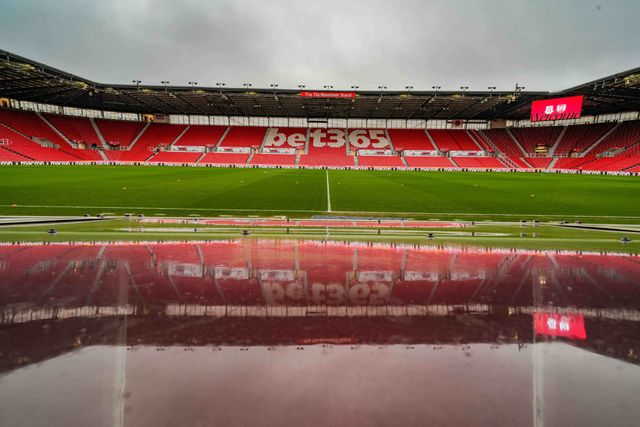 A general view of the pitch and stands during the Emirates FA Cup 4th Round  match Stoke City vs Fulham at Bet365 Stadium, Stoke On Trent, United Kingdom on 15 February 2026

(Photo by Maynard Manyowa/News Images)