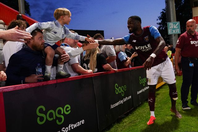 pre-season friendly: Stevenage v West Ham United