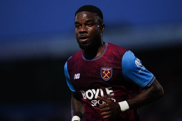 Maxwel Cornet of West Ham united during the pre-season friendly match Stevenage vs West Ham United at Lamex Stadium, Stevenage, United Kingdom on 22 July 2026

(Photo by Harvey Murphy/News Images)