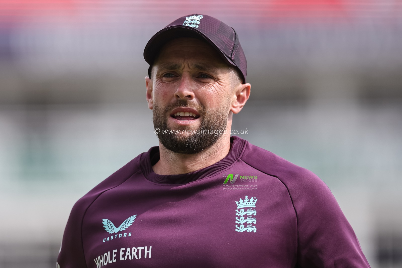 Chris Woakes of England in the pre-game warm up session during the 2nd Rothesay Test Match Day 1 England vs India at Edgbaston, Birmingham, United Kingdom, 2nd July 2025

(Photo by Mark Cosgrove/News Images)