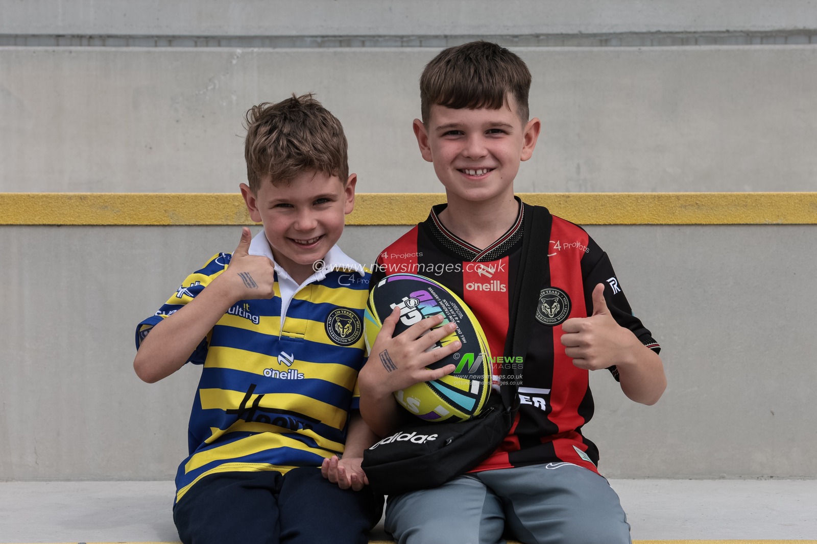 Warrington Wolves fans wait for their team arrival during the Betfred Super League Magic Weekend match Leigh Leopards vs Warrington Wolves at Hill Dickinson Stadium, Liverpool, United Kingdom on 04 July 2026

(Photo by Mark Cosgrove/News Images)