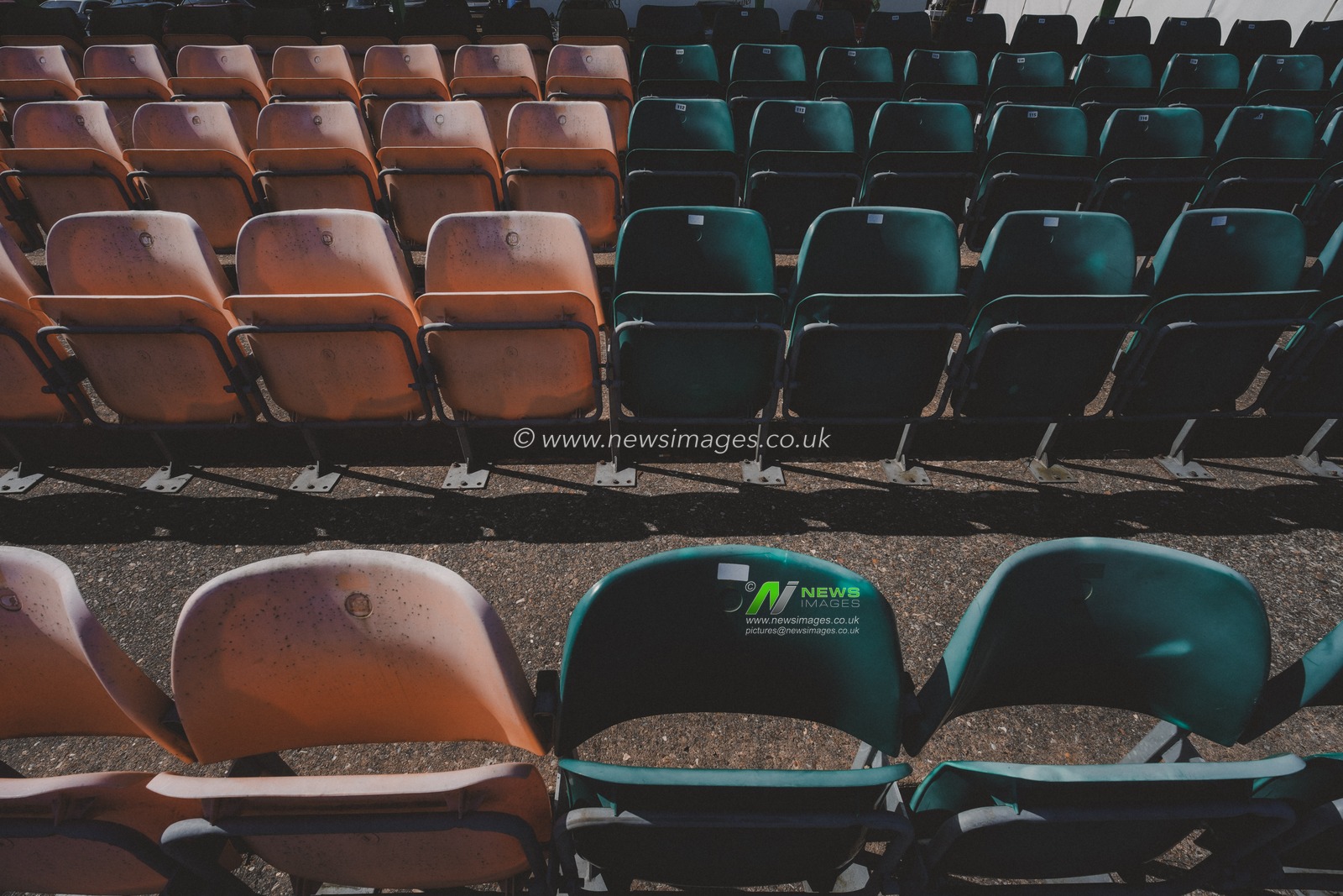 A general view of the seats at the ground before star of play during Leicestershire County Cricket Club vs Nottinghamshire County Cricket Club in Country Cricket Division One Day 1 at Grace Road, Leicester, United Kingdom on 01 May 2026

(Photo by Maynard Manyowa/News Images)