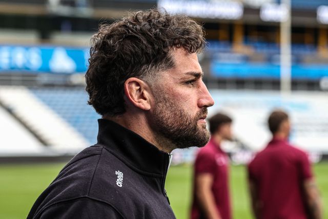 Toby King of Warrington Wolves arrives during the Betfred Super League round 10 match Huddersfield Giants vs Warrington Wolves at Accu Stadium, Huddersfield, United Kingdom on 02 May 2026

(Photo by Alfie Cosgrove/News Images)