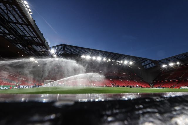 A general view of Anfield during the UEFA Champions League last 16 second leg match Liverpool vs Galatasaray at Anfield, Liverpool, United Kingdom on 18 March 2026

(Photo by Alfie Cosgrove/News Images)